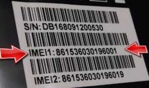 IMEI number