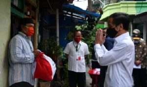 Presiden Jokowi Bansos